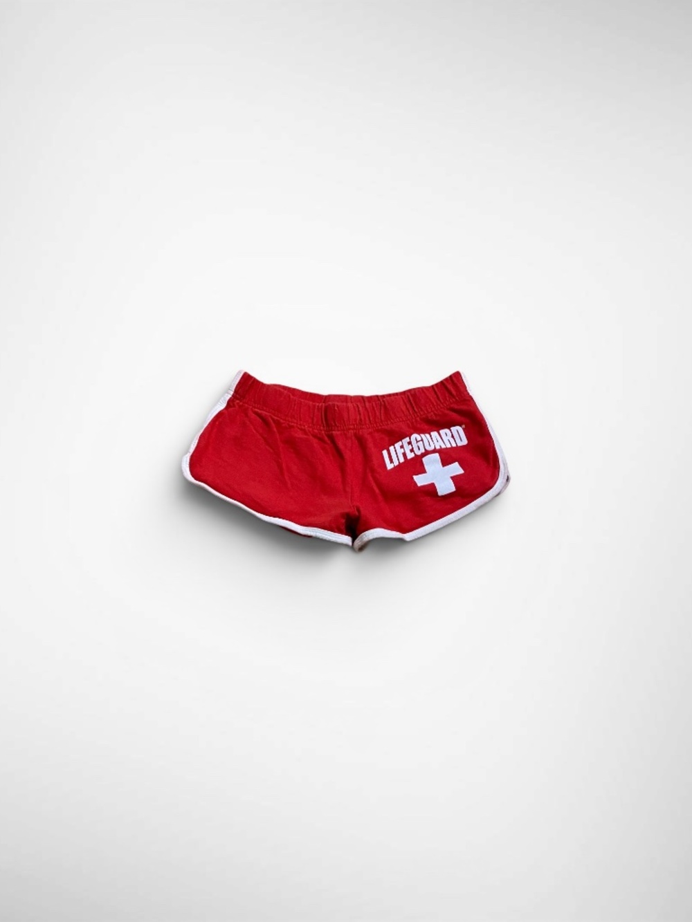 LIFEGUARD Red Mini Booty Shorts | Daytona Beach